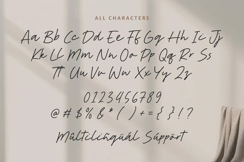 Kallista Chrome - Handwritten Script Font Font Timur type 