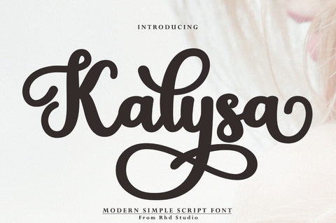 kalysa Font Studio Rhd Store 