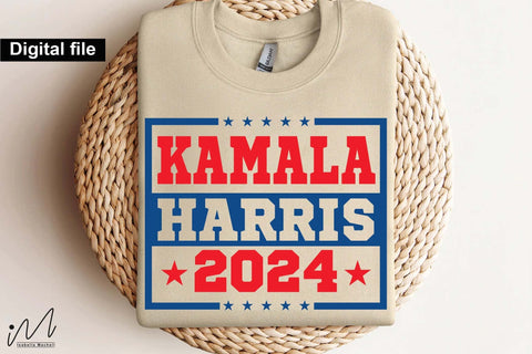 Kamala Harris 2024 svg, Camala Harris t-shirt, Madam President, Democratic t shirt, Camala Harris 2024 svg, Gift for Her SVG Isabella Machell 
