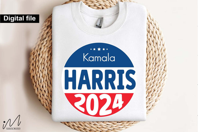 Kamala Harris 2024 svg, Camala Harris t-shirt, Madam President, Democratic t shirt, Camala Harris 2024 svg, Gift for Her SVG Isabella Machell 