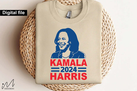 Kamala Harris 2024 svg, Camala Harris t-shirt, Madam President, Democratic t shirt, Camala Harris 2024 svg, Gift for Her SVG Isabella Machell 