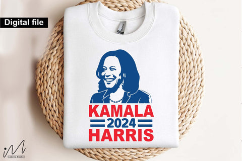 Kamala Harris 2024 svg, Camala Harris t-shirt, Madam President, Democratic t shirt, Camala Harris 2024 svg, Gift for Her SVG Isabella Machell 