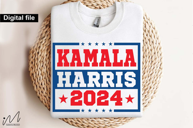 Kamala Harris 2024 svg, Camala Harris t-shirt, Madam President, Democratic t shirt, Camala Harris 2024 svg, Gift for Her SVG Isabella Machell 