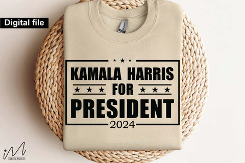 Kamala Harris for president svg, Camala Harris t-shirt, Madam President, Democratic t shirt, Camala Harris 2024 svg, Gift for Her SVG Isabella Machell 