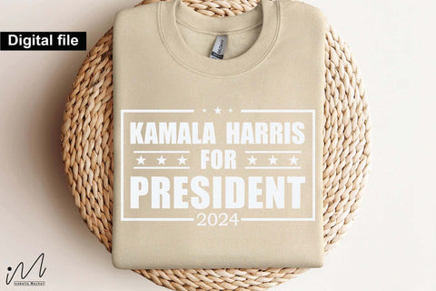 Kamala Harris for president svg, Camala Harris t-shirt, Madam President, Democratic t shirt, Camala Harris 2024 svg, Gift for Her SVG Isabella Machell 