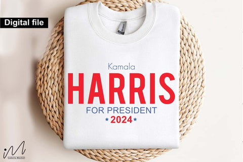 Kamala Harris for president svg, Camala Harris t-shirt, Madam President, Democratic t shirt, Camala Harris 2024 svg, Gift for Her SVG Isabella Machell 