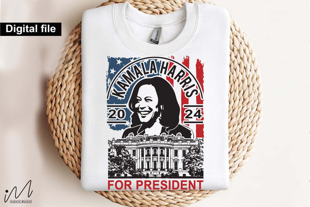 Kamala Harris for president svg, Camala Harris t-shirt, Madam President, Democratic t shirt, Camala Harris 2024 svg, Gift for Her SVG Isabella Machell 