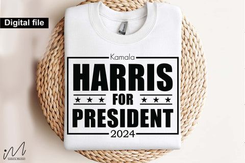 Kamala Harris for president svg, Camala Harris t-shirt, Madam President, Democratic t shirt, Camala Harris 2024 svg, Gift for Her SVG Isabella Machell 