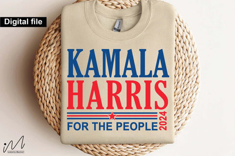 Kamala Harris for the people svg, Camala Harris t-shirt, Madam President, Democratic t shirt, Camala Harris 2024 svg, Gift for Her SVG Isabella Machell 
