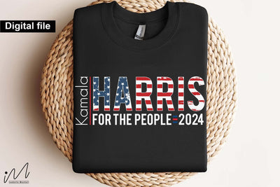Kamala Harris for the people svg, Camala Harris t-shirt, Madam President, Democratic t shirt, Camala Harris 2024 svg, Gift for Her SVG Isabella Machell 
