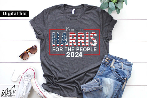 Kamala Harris for the people svg, Camala Harris t-shirt, Madam President, Democratic t shirt, Camala Harris 2024 svg, Gift for Her SVG Isabella Machell 