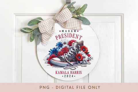 Kamala Harris PNG - Madam President Sublimation Sublimation BijouBay 