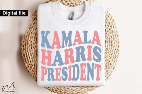Kamala Harris president reteo svg, Camala Harris t-shirt, Madam President, Democratic t shirt, Camala Harris 2024 svg, Gift for Her SVG Isabella Machell 