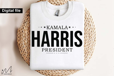 Kamala Harris president svg, Camala Harris t-shirt, Madam President, Democratic t shirt, Camala Harris 2024 svg, Gift for Her SVG Isabella Machell 