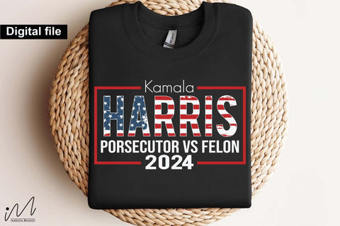 Kamala Harris svg, prosecutor vs felon svg, Camala Harris t-shirt, Madam President, Democratic t shirt, Camala Harris 2024 svg, Gift for Her SVG Isabella Machell 