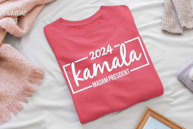 Kamala madam president svg, Camala Harris t-shirt, Madam President, Democratic t shirt, Camala Harris 2024 svg, Gift for Her SVG Isabella Machell 