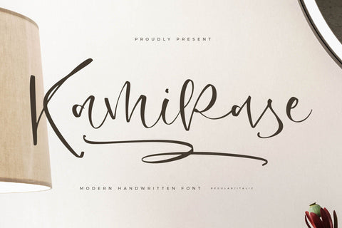 Kamikase - Modern Handwritten Font Font Letterena Studios 