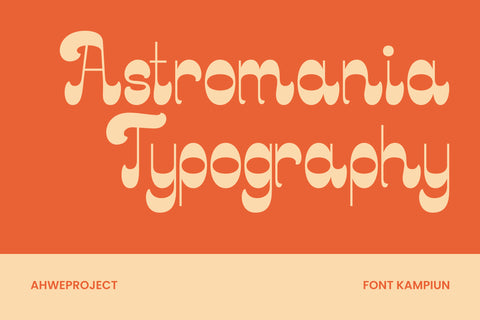 Kampiun Font ahweproject 