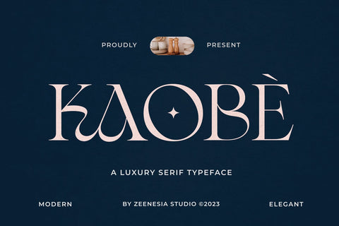 Kaobe Font Zeenesia Std 