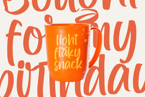 Kaplery Sparkle - Bold Handwritten Font Font Letterena Studios 