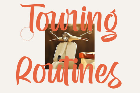 Kaplery Sparkle - Bold Handwritten Font Font Letterena Studios 