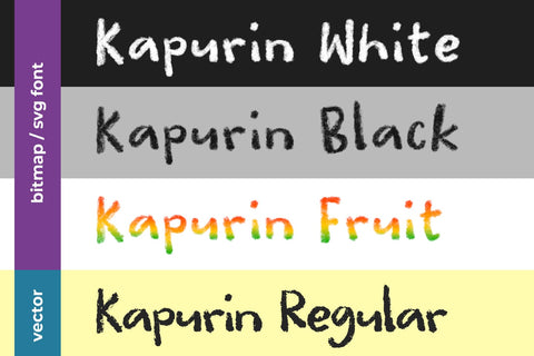 Kapurin Bitmap Font Abo Daniel Studio 