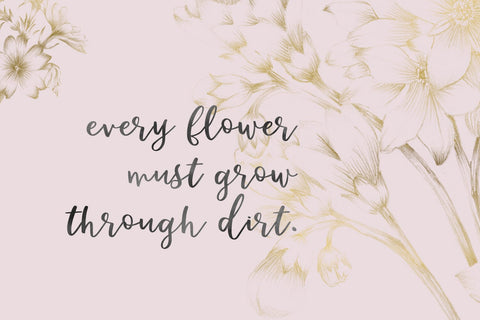 Katiekate Calligraphy Font Duo Font Beck McCormick 