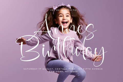 Kavender Aquilegia - Beautiful Script Font Font Letterena Studios 