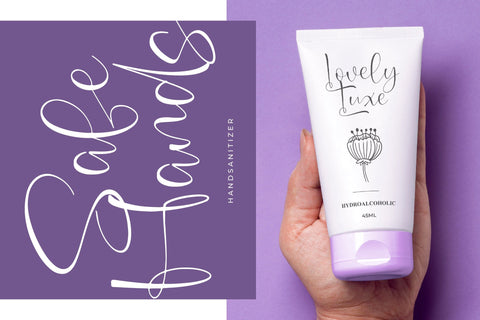 Kavender Aquilegia - Beautiful Script Font Font Letterena Studios 