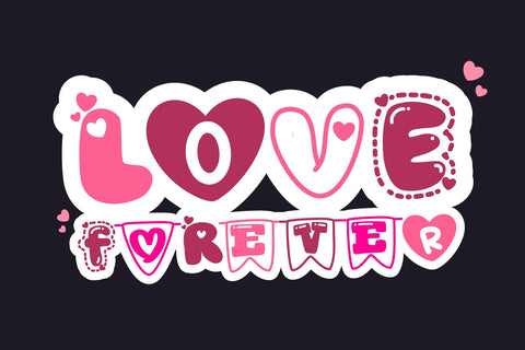 Kawaii Heartsy Font BB Digital Arts 