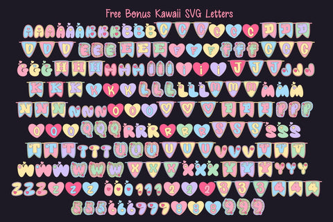 Kawaii Heartsy Font BB Digital Arts 