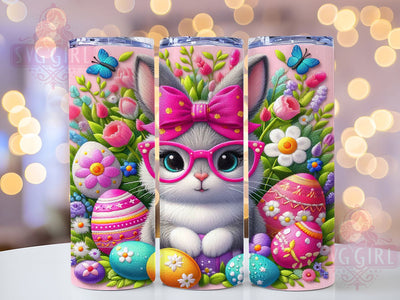 Kawaii Leopard Coquette Bunny Tumbler, Leopard Bunny Tumbler, Coquette Bow Wrap, Cute Bunny Wrap, Stylish Bunny Wrap, Sublimation Design, Trendy Gift Idea Sublimation SvggirlplusArt 