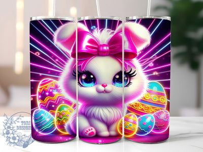Kawaii Pastel Baby Bunny Tumbler, Baby Bunny Tumbler, Cute Bunny Wrap, Pastel Bunny Wrap, Easter Bunny Wrap, Sublimation Design, Trendy Gift Idea Sublimation ToriDesigns 