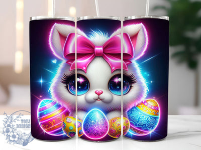 Kawaii Pastel Baby Bunny Tumbler, Baby Bunny Tumbler, Cute Bunny Wrap, Pastel Bunny Wrap, Easter Bunny Wrap, Sublimation Design, Trendy Gift Idea Sublimation ToriDesigns 