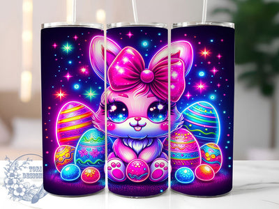 Kawaii Pastel Baby Bunny Tumbler, Baby Bunny Tumbler, Cute Bunny Wrap, Pastel Bunny Wrap, Easter Bunny Wrap, Sublimation Design, Trendy Gift Idea Sublimation ToriDesigns 
