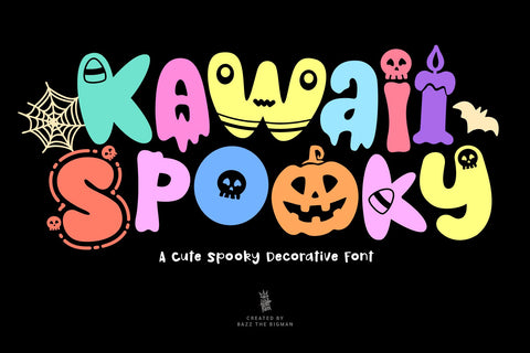 Kawaii Spooky Font BB Digital Arts 