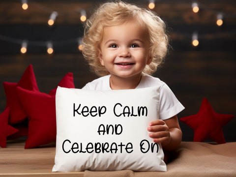 Keep Calm and Celebrate On SVG SVG Paige Cole Studio 