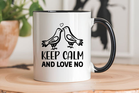 Keep Calm and love no SVG Angelina750 