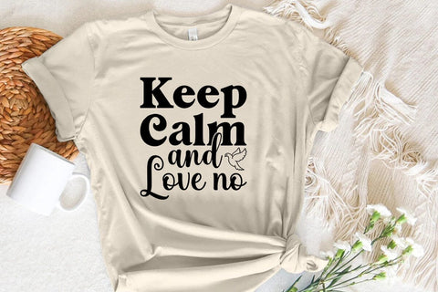 Keep Calm and love no SVG Angelina750 