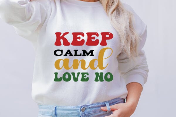 Keep Calm and love no SVG Angelina750 