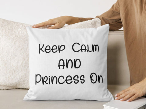 Keep Calm and Princess On SVG SVG Paige Cole Studio 