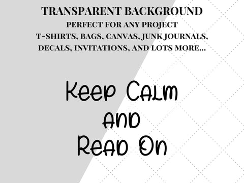 Keep Calm and Read On SVG SVG Paige Cole Studio 
