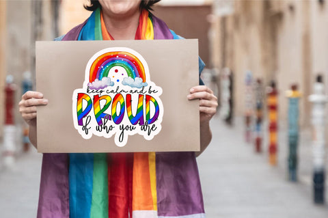 Keep calm and Sticker Design Sublimation Regulrcrative 