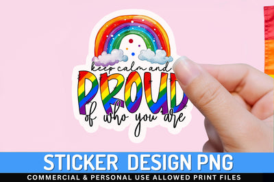Keep calm and Sticker Design Sublimation Regulrcrative 