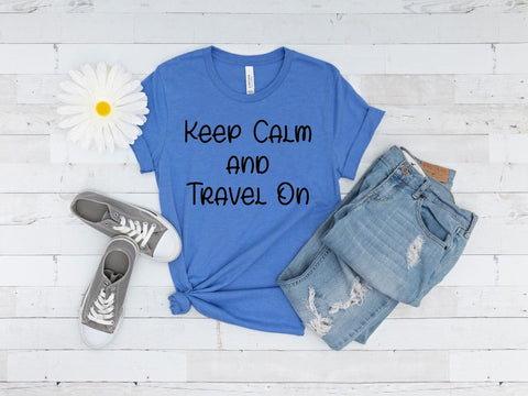 Keep Calm and Travel On SVG SVG Paige Cole Studio 
