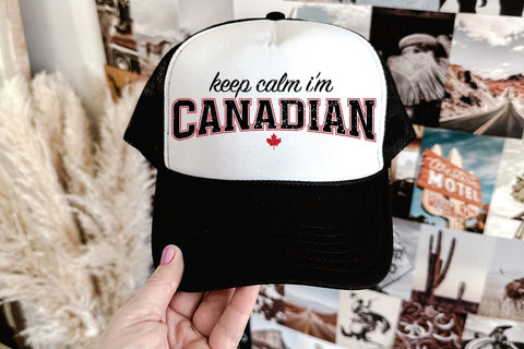 Keep Calm I'm Canadian - Canada Day SVG Sublimation Pickled Thistle Creative 