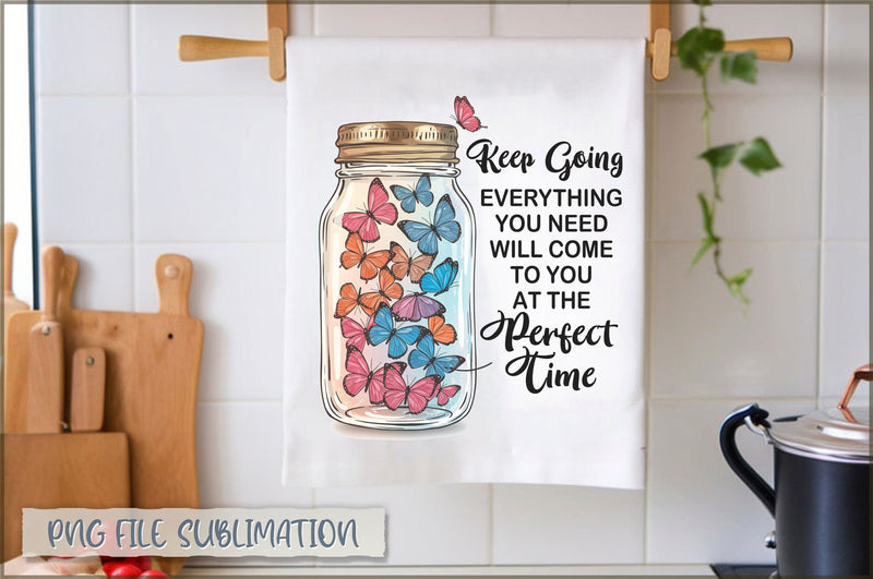 Keep going everything you need will come to you at the perfect time Towel Sublimation Shetara Begum 