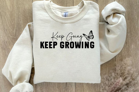 Keep going keep growing Sleeve SVG Design SVG Designangry 