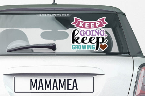 Keep going keep growing SVG Angelina750 