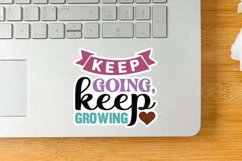 Keep going keep growing SVG Angelina750 